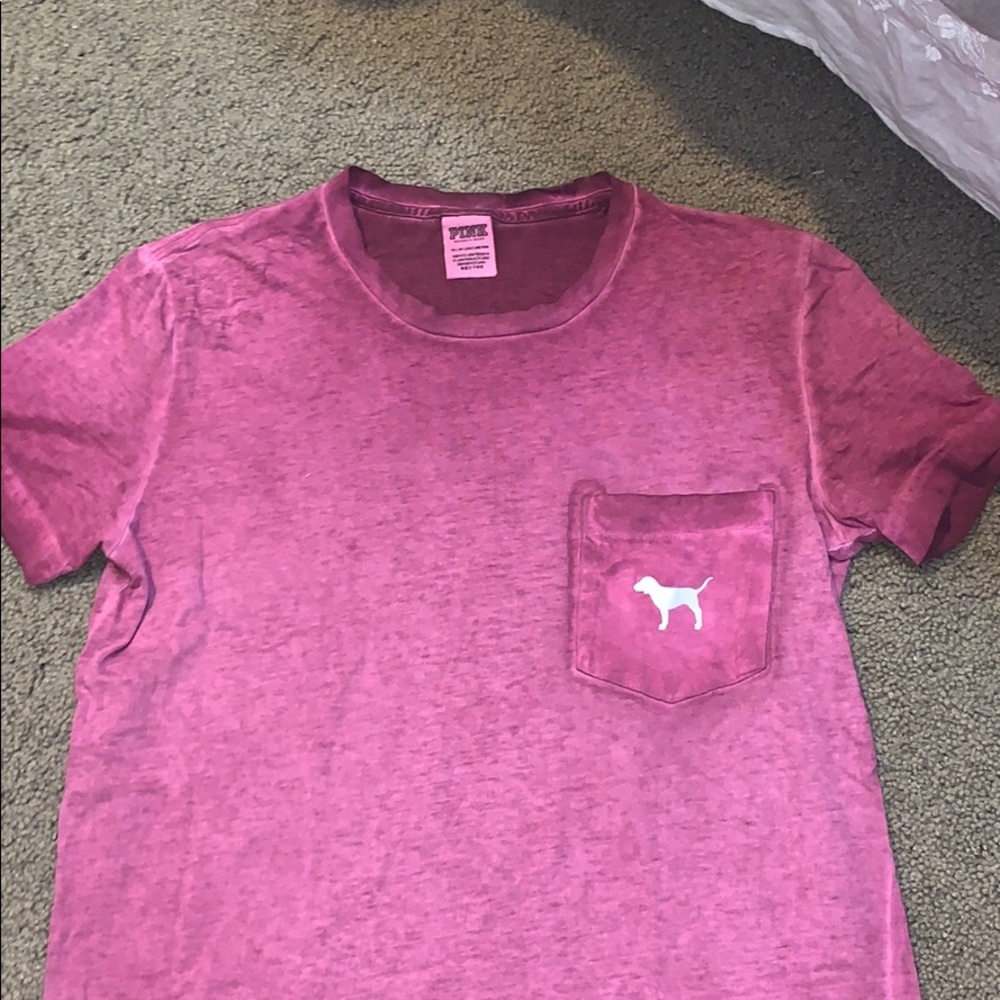Pink oversized tee